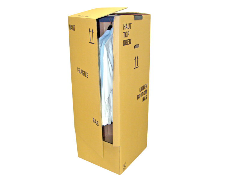 carton penderie