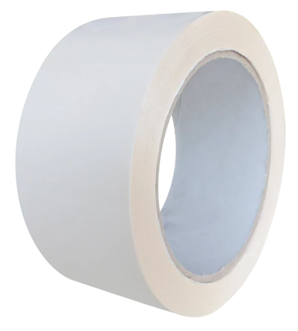 Ruban Adhésif PVC - 66m - Blanc